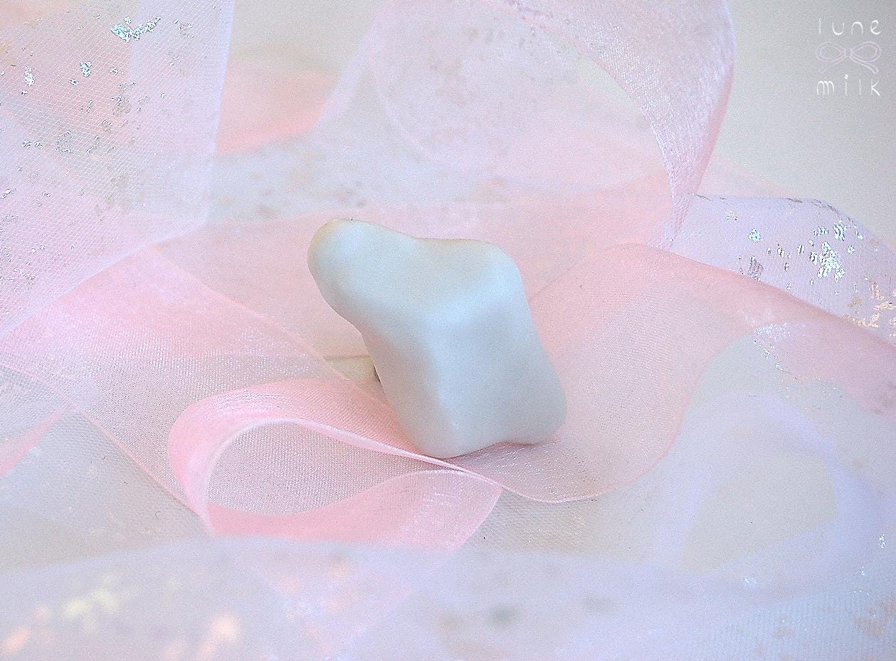 Limoges porcelain white satin milky organic ring, chunky irregular handmade shape